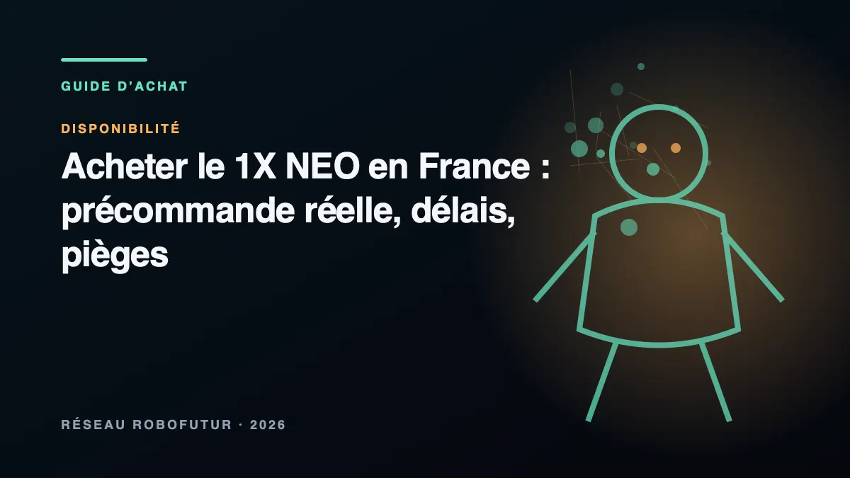 Robot humanoïde domestique générique dans un intérieur de maison, scène illustrative